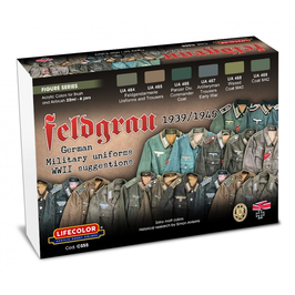 Acrylic Colors Set - Feldgrau 1939/1945