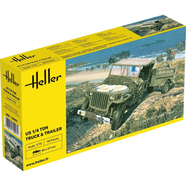 US 1/4 Ton Truck & Trailer