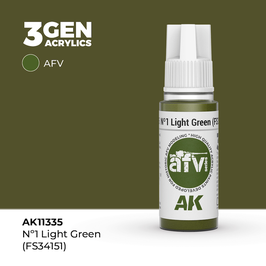 3GEN Acrylic - Light Green Nº1 / FS 34151