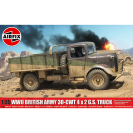 WWII British Army 30-CWT 4x2 G.S. Truck