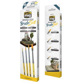Dioramas & Scenic Brush Set