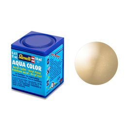 Aqua Color - Gold Metallic