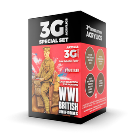 3GEN Acrylic Set - WWI British Uniforms