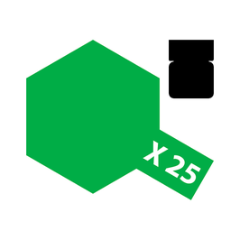 Acrylfarbe - Clear Green Gloss (X-25)