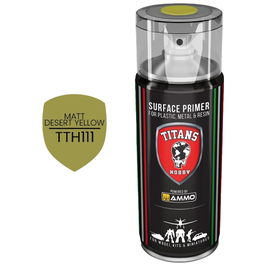 Desert Yellow Matt Primer Spray