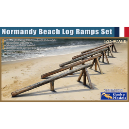 Normandy Beach Log Ramps Set