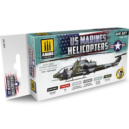 Acrylfarbenset - US Marines Helicopters