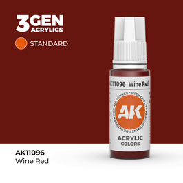 3GEN Acrylic - Wine Red