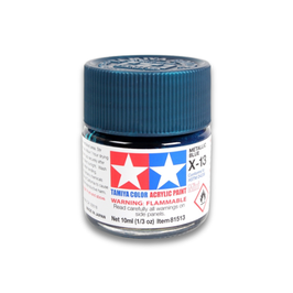 Acrylic Paint - Metallic Blue Gloss (X-13)
