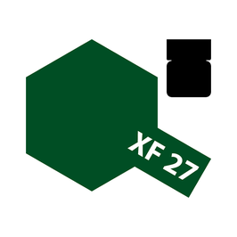 Acrylfarbe - Black Green Matt (XF-27)