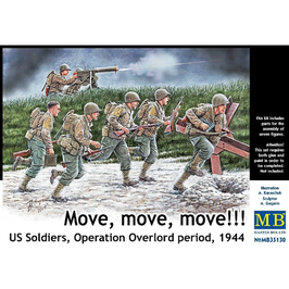 US Soldiers, Operation Overlord Period, 1944