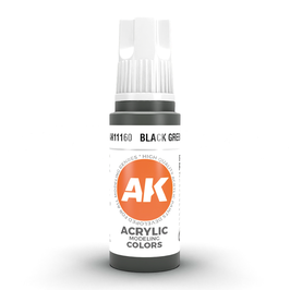 3GEN Acrylic - Black Green