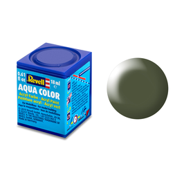 Aqua Color - Olivgrün seidenmatt / RAL 6003