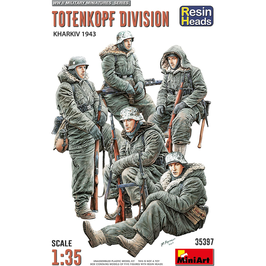 Totenkopf Division Kharkiv 1943 (Resin Heads)