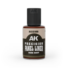 Precision Panel Liner - Dark Rust 30 ml