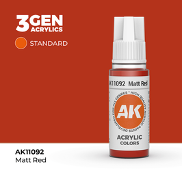 3GEN Acrylic - Matt Red