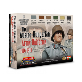 Acrylfarbenset - Austro-Hungarian Army Uniforms 1916-1918