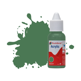 Acrylic Paint - Mid Green Matt (No 101)