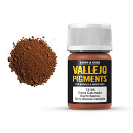 Vallejo Pigments - Burnt Sienna (35 ml)