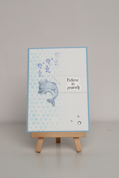 Spruchkarte "Believe in yourself"