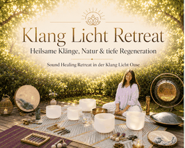 KLANG LICHT RETREAT - 26.07.2026 in der Klang Licht Oase