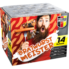 Bratwurst Meister - 14 Schuss Batterie