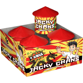 Jackie Chan's - 4 Stück rotierende Spinner