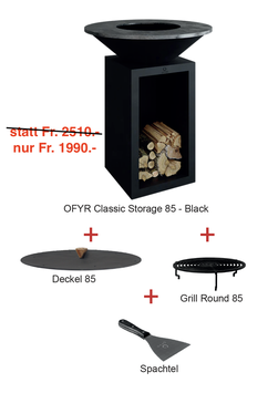 OFYR - Classic Storage Black OCSB-85 - Bundle