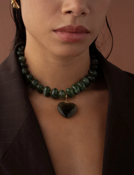 COLLIER RESINE COEUR