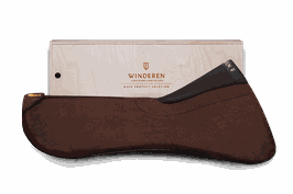 Winderen Sattelpad fürs Dressurreiten Chocolate"18mm Comfort