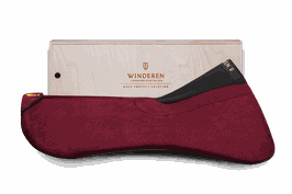 Winderen Sattelpad fürs Dressurreiten Claret " 6mm - Super Slim