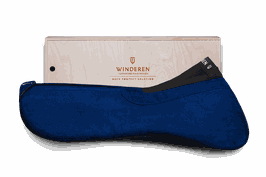 Winderen Sattelpad fürs Dressurreiten Dark Blue'' 18mm Comfort