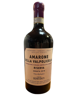 Amarone della Valpolicella DOCG Riserva Bio 2018
