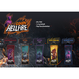 Alle 5 Sorten Loom Hellfire Pre Rolls Superior Testpaket