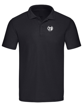 Premium "72" Poloshirt schwarz