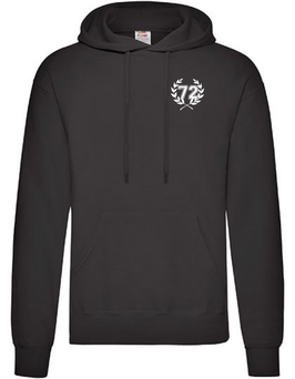 Kapuzenpullover "72" Schwarz