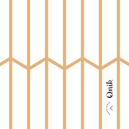Origamilampe "Muschel" Karamell