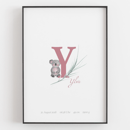 Personal ABC Print "Y"