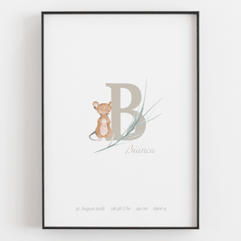 Personal ABC Print "B"