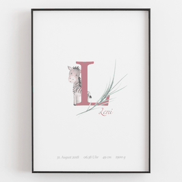 Personal ABC Print "L"