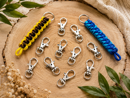 Karabiener für Paracord Schlüsselanhänger