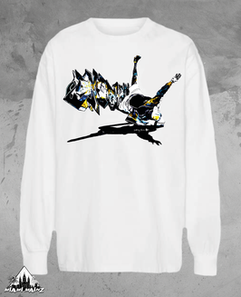 BBOY TWO _Oversized Baumwoll Longsleeve