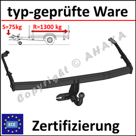 Renault Megane III Bj. 2008- Anhängerkupplung starr mit geschraubtem Kugelkopf - ohne Elektrosatz