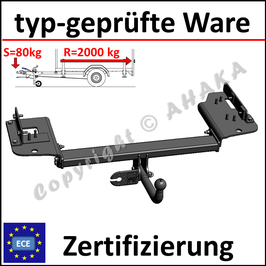 KIA Sportage JE_  Bj. 2004-2010 Anhängerkupplung starr mit geschraubtem Kugelkopf - ohne Elektrosatz