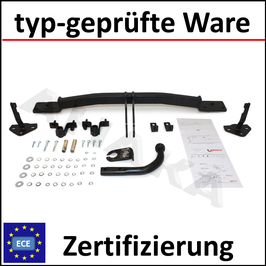 BMW 5er E39 Bj. 1995-2003 Anhängerkupplung starr mit geschraubtem Kugelkopf - ohne Elektrosatz