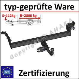 Opel Frontera Bj. 1998- Anhängerkupplung starr mit geschraubtem Kugelkopf - ohne Elektrosatz