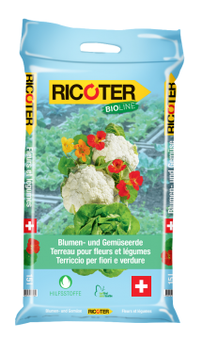 Ricoter Blumen- und Gemüseerde, Bio-Line, 50 Liter