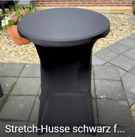 Strech-Husse für Klapp-Stehtisch