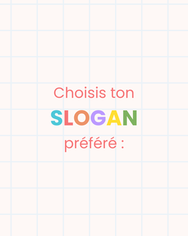 Les slogans