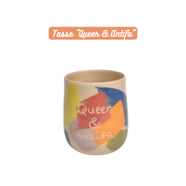 Tasse "QUEER & ANTIFA"